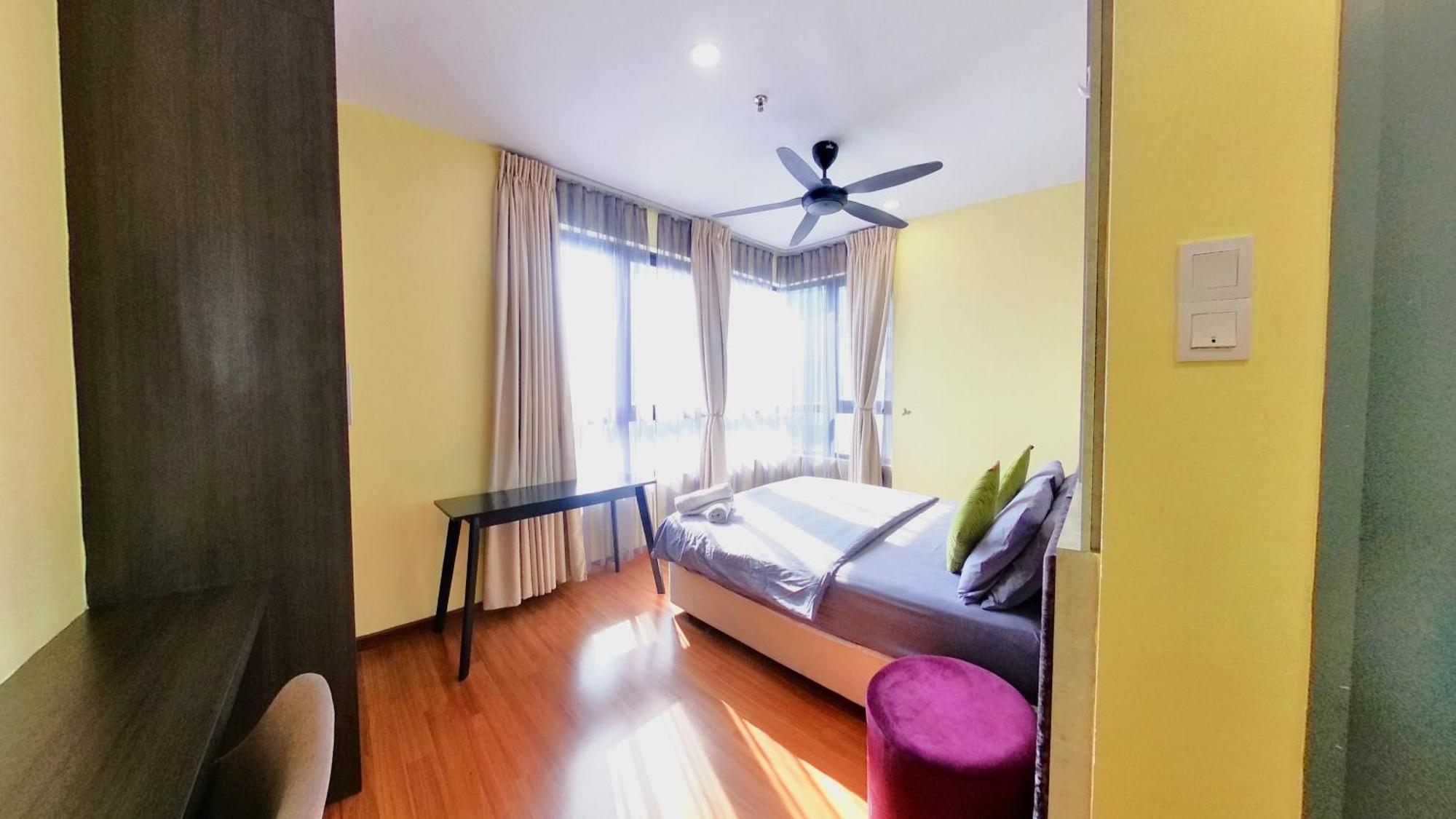 9Pax 2R2B Family Suite, I-City, I-Suite, Hyde, Beside Theme Park, Wifi 50-55" Smart Tv シャー・アラム エクステリア 写真